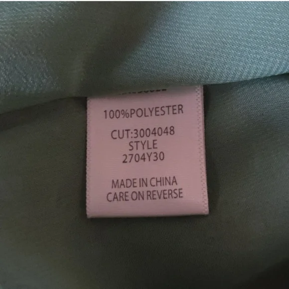 Max Studio Floral Green Sleeveless Top EUC - Picture 7 of 7